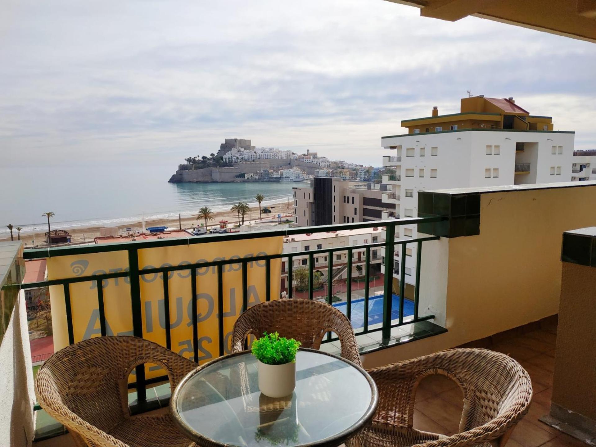 Peniscola Playa Vista Mar Superior Orangecosta Apartment Bagian luar foto